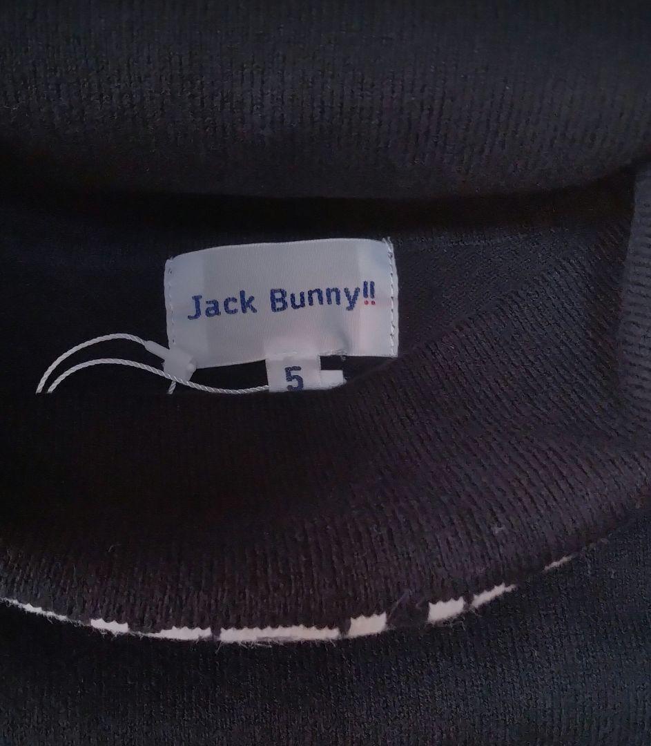 新品タグ付き✩JACK BUNNY タートルネックニット　サイズ5　ブラック