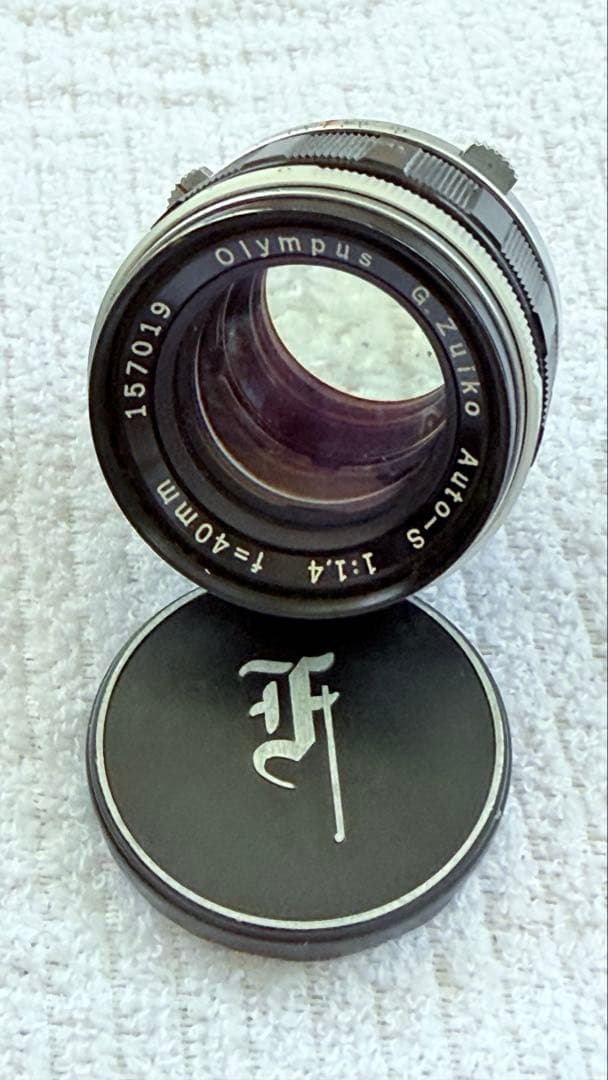 フィルムカメラ OLYMPUS PEN FT G.Zuiko Auto-s f1.4 40mm