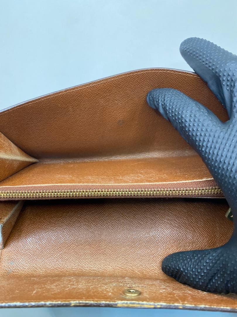 LOUIS VUITTONルイ・ヴィトン 長財布 ダークブラウン モノグラム