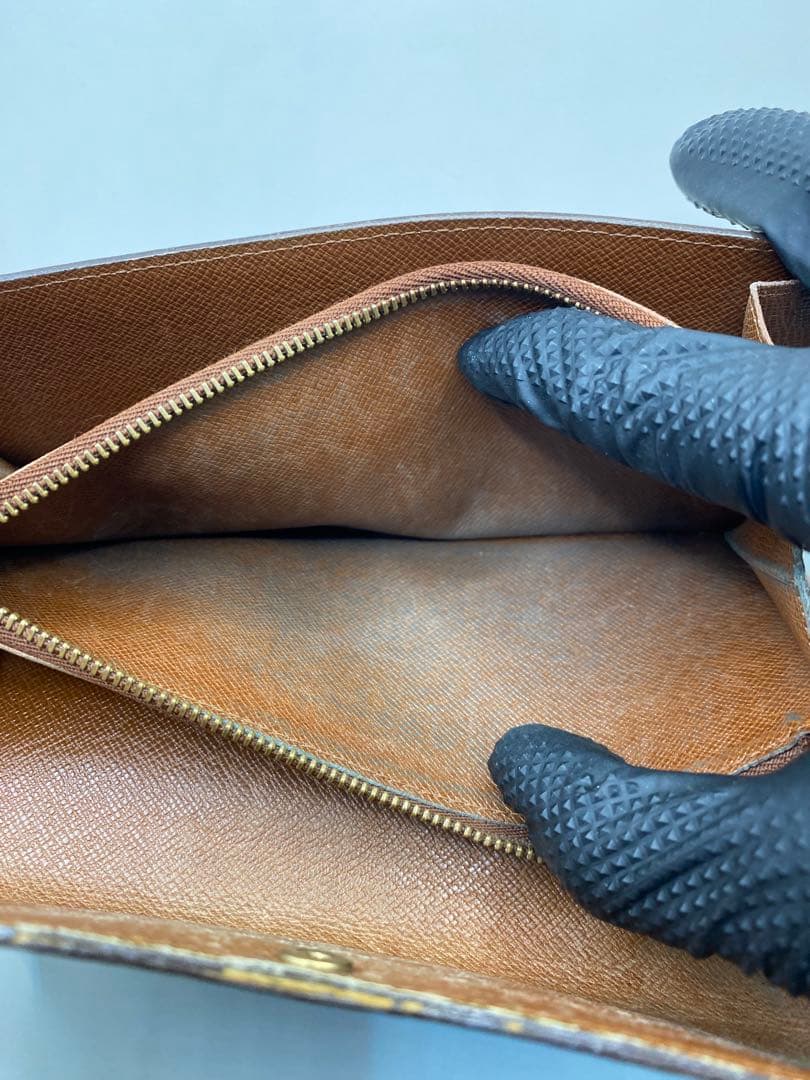 LOUIS VUITTONルイ・ヴィトン 長財布 ダークブラウン モノグラム