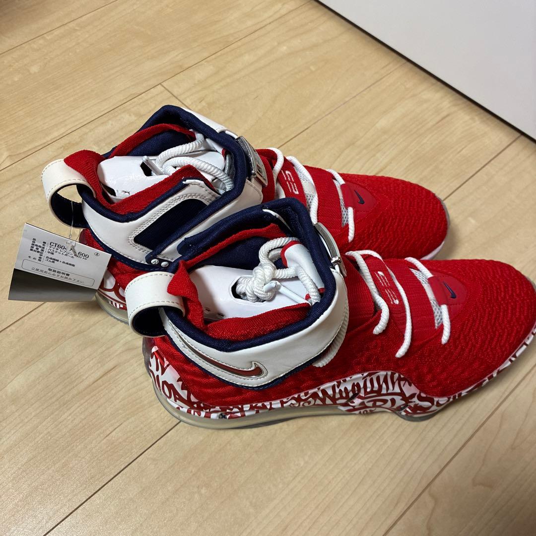 シューズ(男性用) Nike Lebron 17 \"Graffiti Remix Red\"