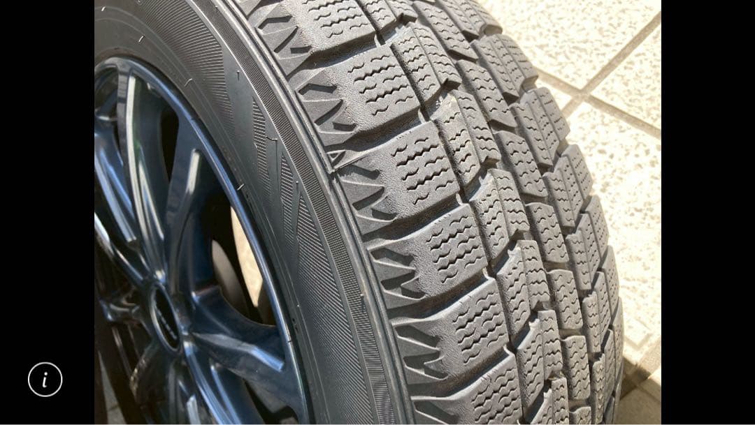 スタッドレスタイヤ付き14インチホイールセット