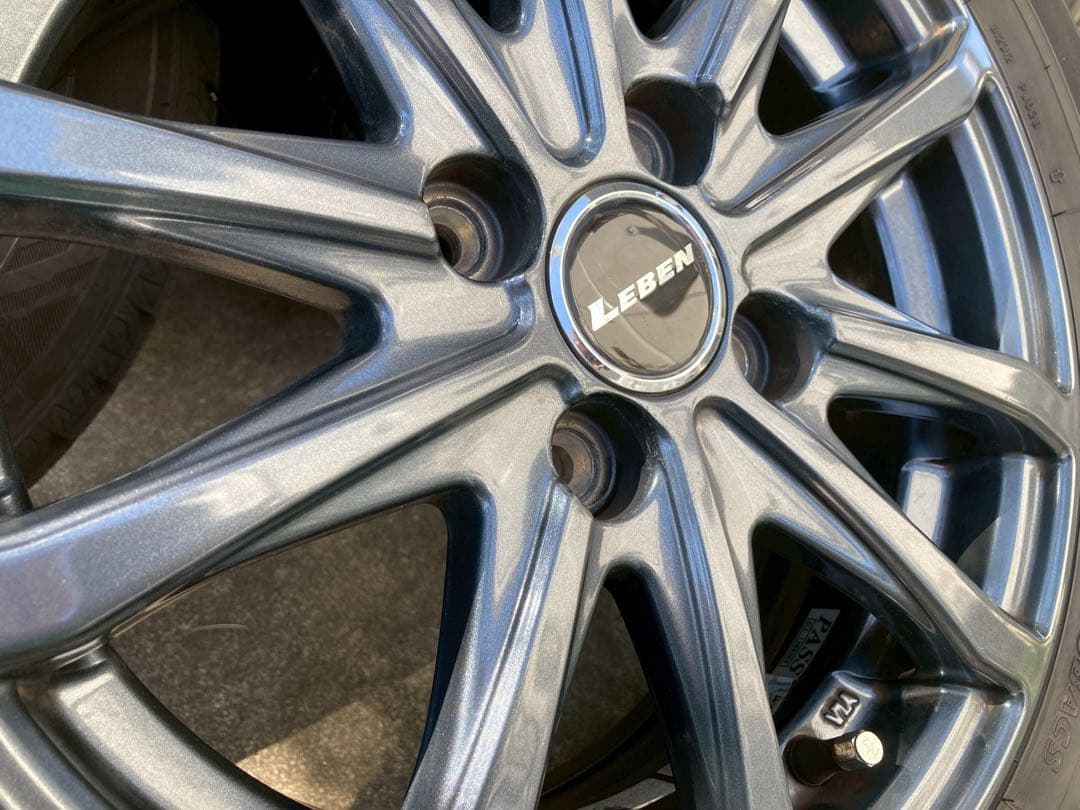 スタッドレスタイヤ付き14インチホイールセット