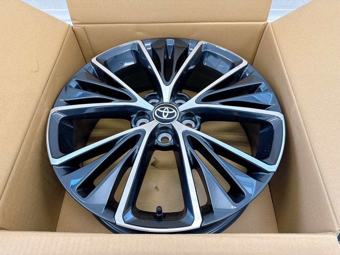 【きのちゃんさん専用】4本 純正トヨタ 60プリウス19インチ ブラックホイール