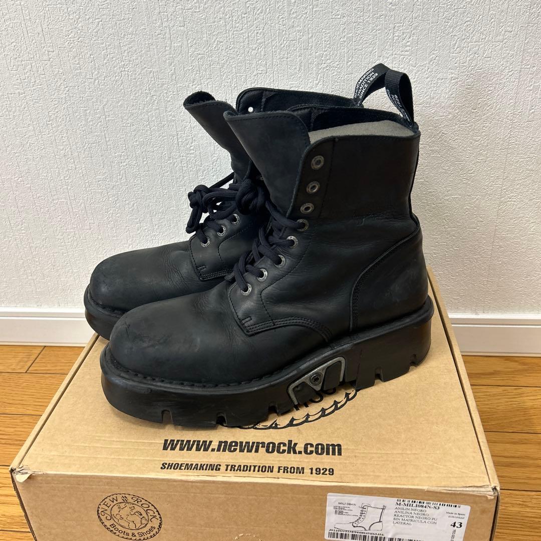 NEWROCK M-MILI084N-S3 ニューロック ブーツ サイズ43