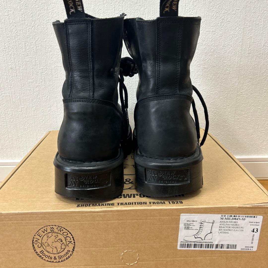 NEWROCK M-MILI084N-S3 ニューロック ブーツ サイズ43