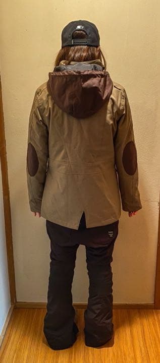 マウンテンパーカー ジャケット スノーボード スノボ女子 cappel RIDE