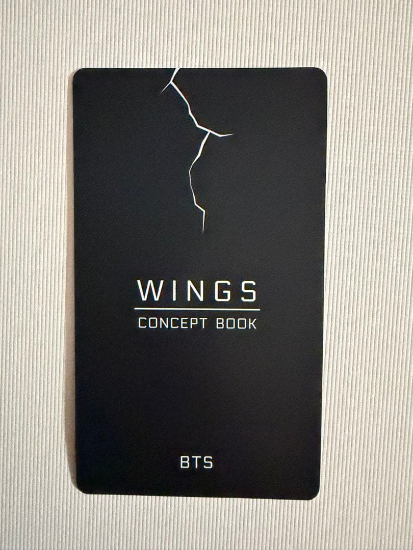 BTS WINGS CONCEPT BOOK ジミン フォトカード付き