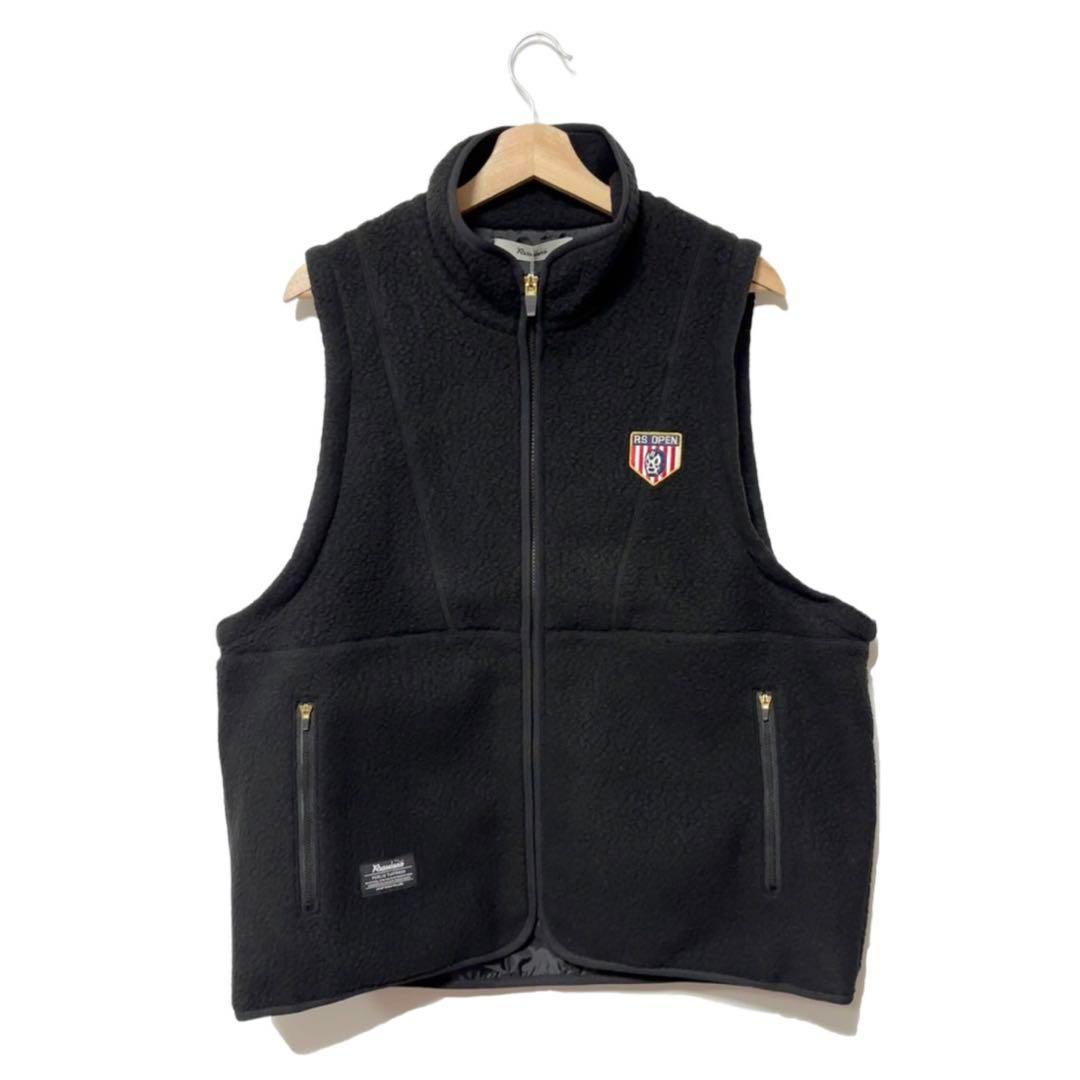 新品 ラッセルノ 2WAY ボアフリース ジャケット ブラック XL 6 ベスト