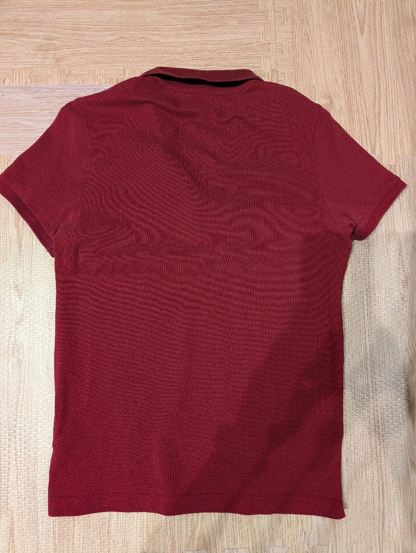 MONCLER モンクレール ポロシャツ 半袖 エンジ