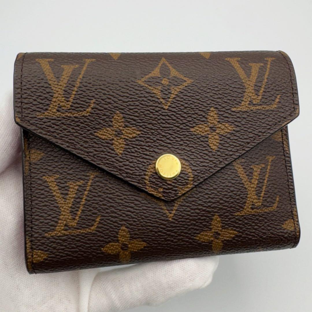 国内正規品　ICチップ　ヴィトン財布　モノグラム　ポルトフォイユ　ヴィクトリーヌ