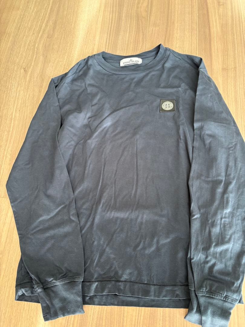 STONE  ネイビー　Sサイズ 長袖カットソー