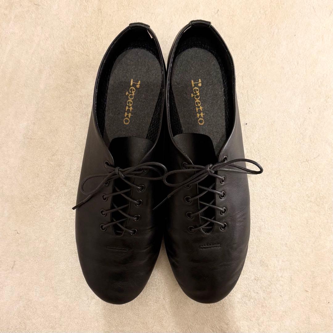 Repetto Jazz 40（靴紐交換済み）