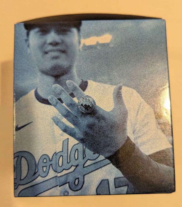 【入場者限定】大谷翔平ワールドシリーズリング 2024 レプリカリング