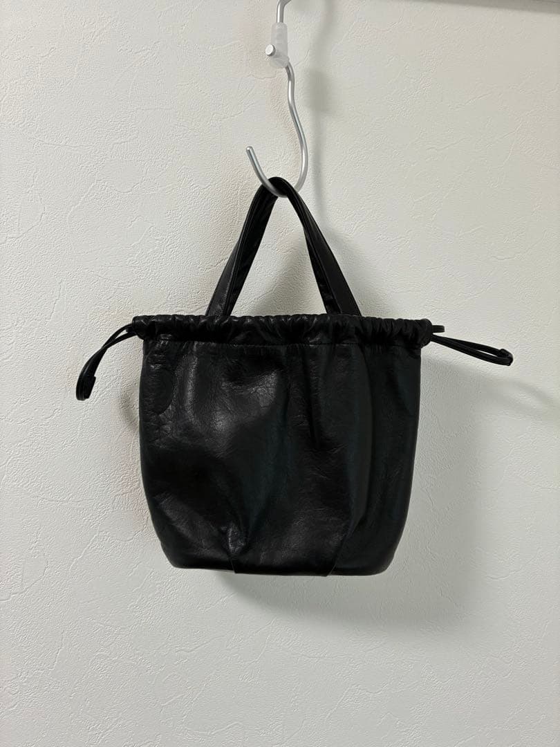 tideway 巾着バッグ MASSU KINCHAKU TOTE ブラック