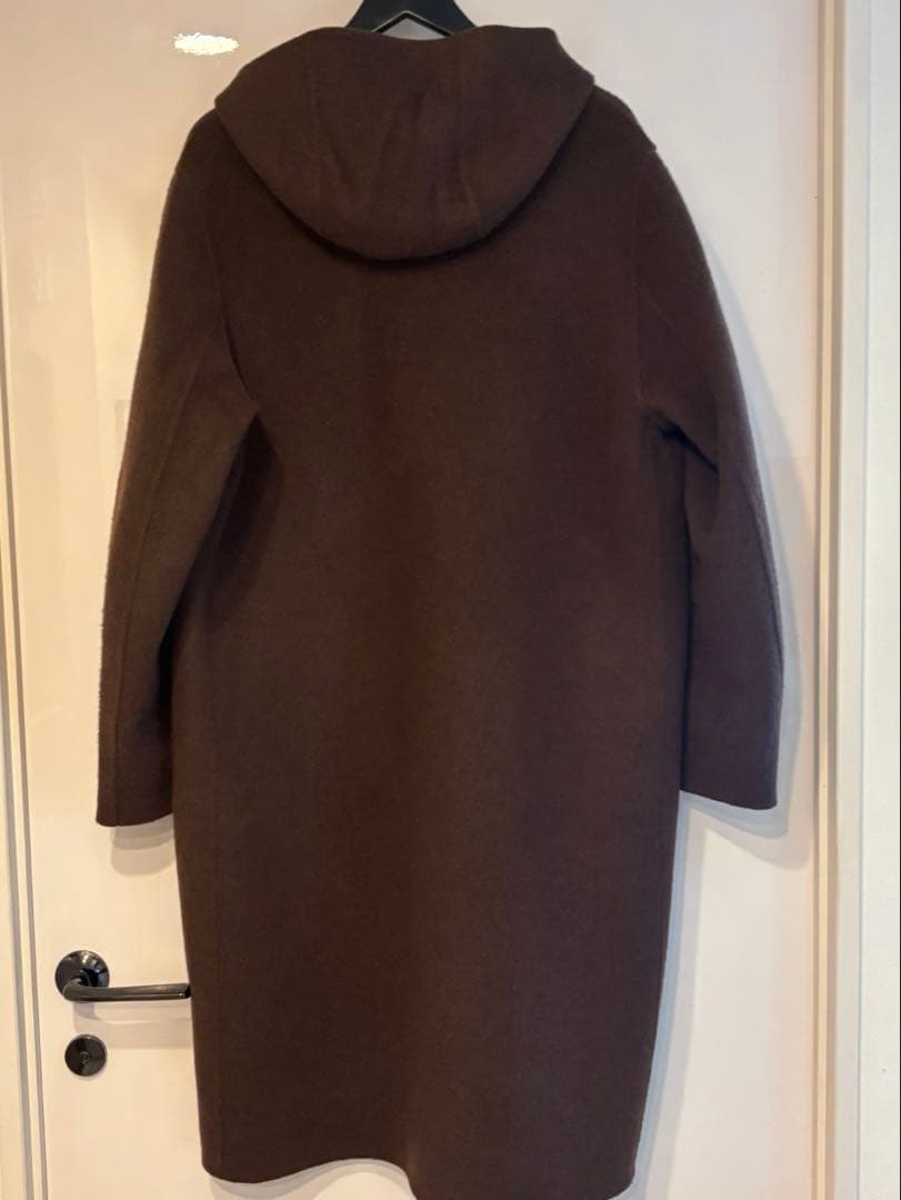 無印良品 MUJI Labo カシミヤ混ダッフルコート 25AW ブラウン L