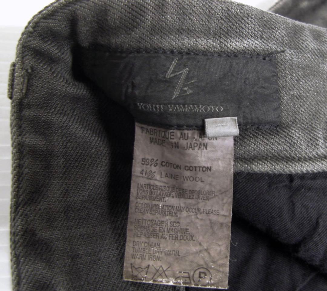 ワイズフォーメン　ヨウジヤマモト　Cotton wide