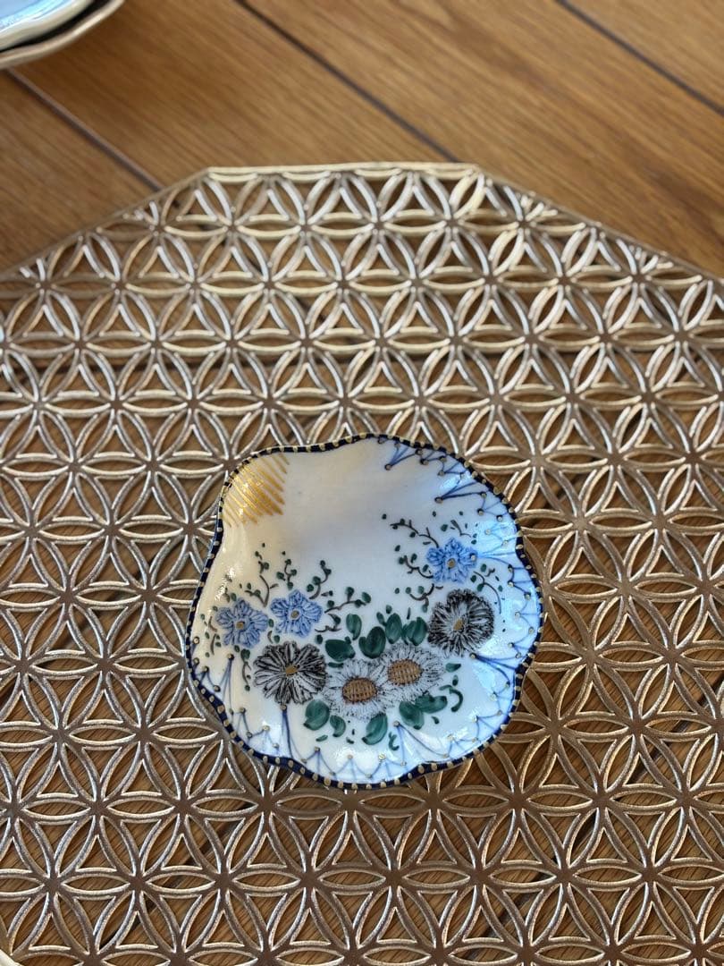 つちやまり あわび皿