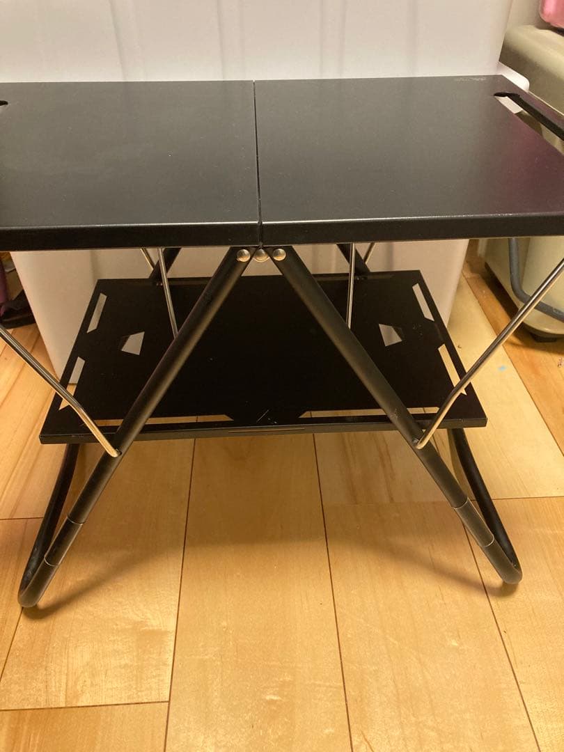 スノーピーク　焚き火MYテーブルブラック　セット