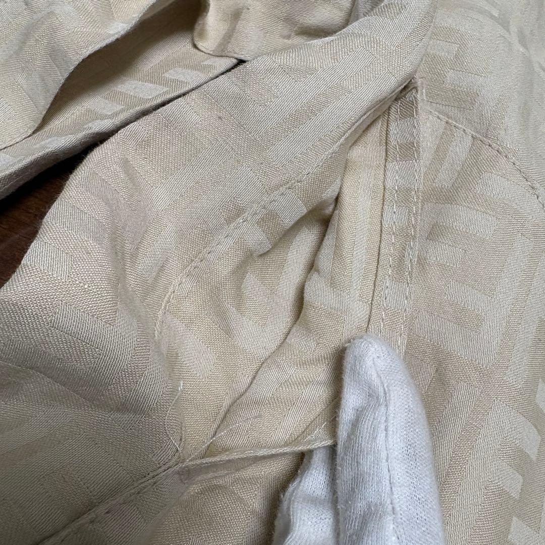 FENDI フェンディ ズッカ スプリングコート　薄手