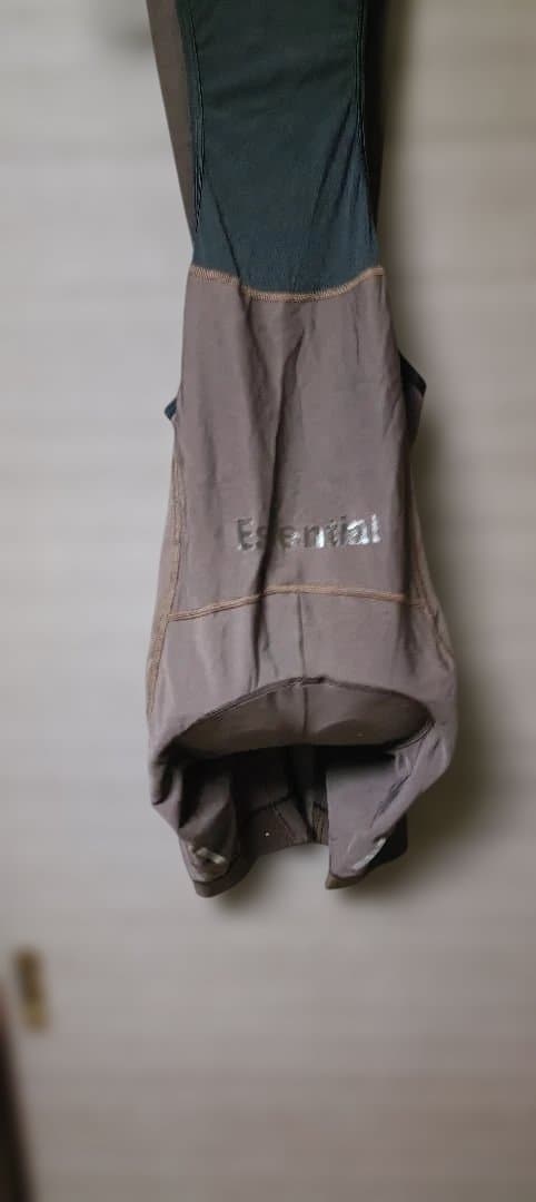 PAS NORMAL STUDIOS サーマルビブショーツ Lサイズ ブラウン