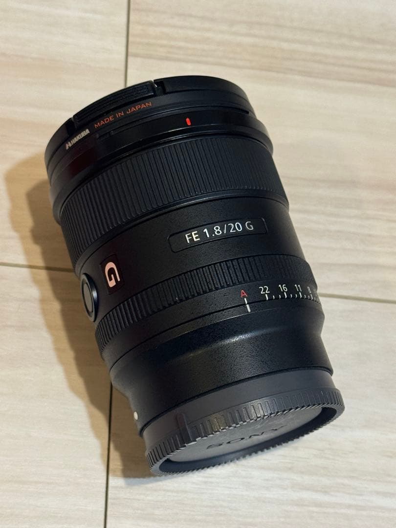 【数回使用のみ極美品】SONY FE 20mm F1.8 G レンズ
