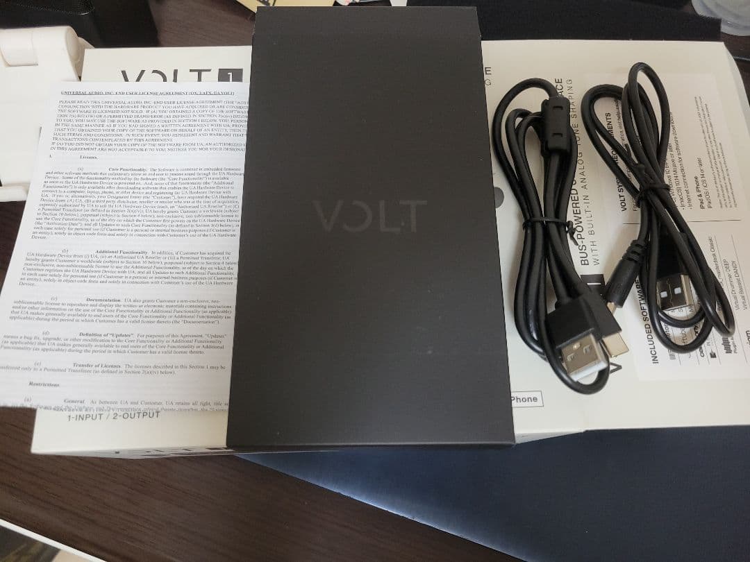 【りこ】Volt 1 オーディオインターフェイス