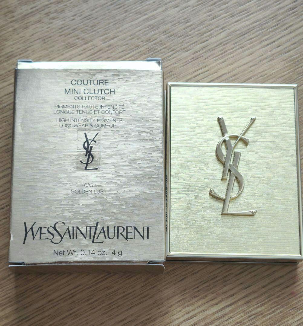 ysl／クチュールミニクラッチ025 ホリデー　アイシャドウ　2025 ブルベ夏