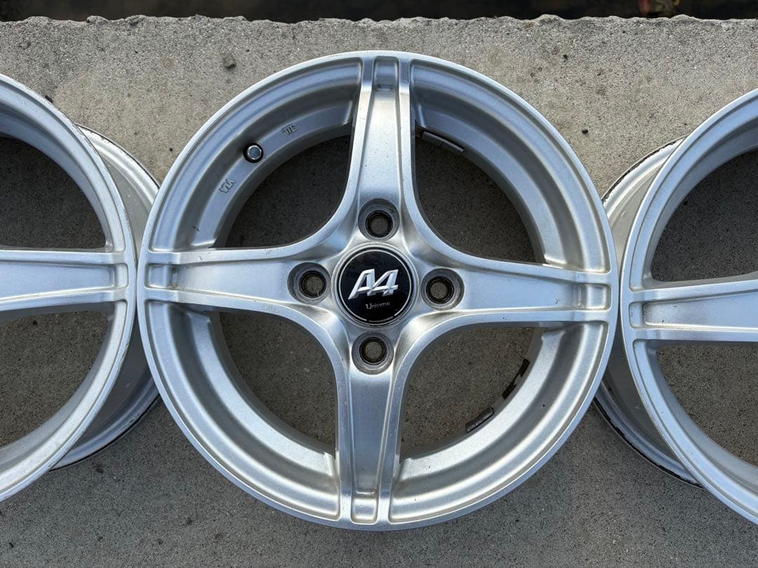 M*a様 【美品アルミ ホイール】 スズカ ブレーン／Universe A4／1