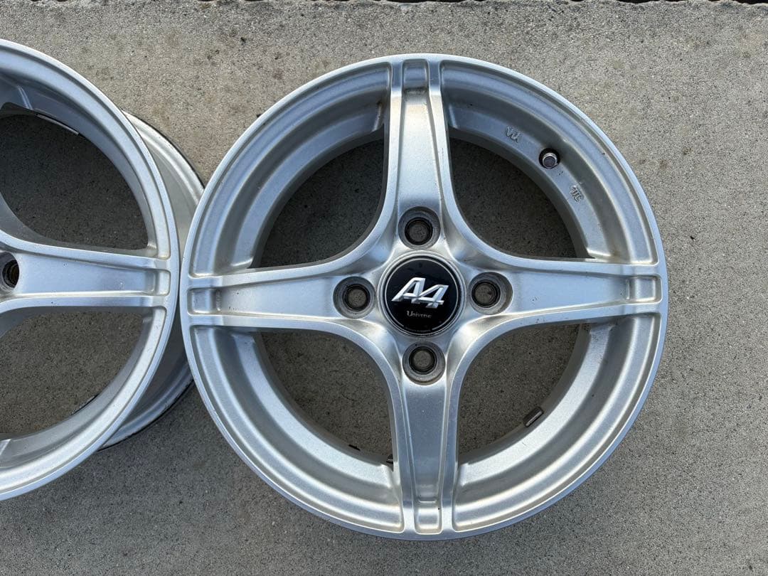 M*a様 【美品アルミ ホイール】 スズカ ブレーン／Universe A4／1
