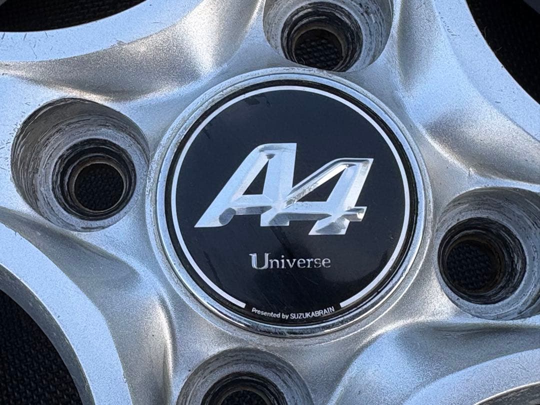M*a様 【美品アルミ ホイール】 スズカ ブレーン／Universe A4／1