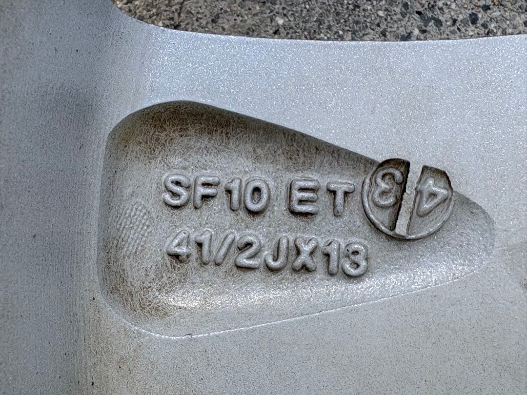 M*a様 【美品アルミ ホイール】 スズカ ブレーン／Universe A4／1