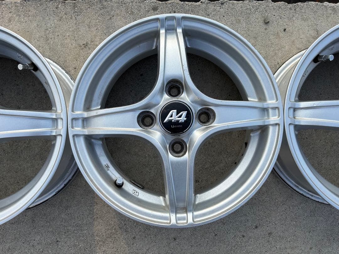 M*a様 【美品アルミ ホイール】 スズカ ブレーン／Universe A4／1