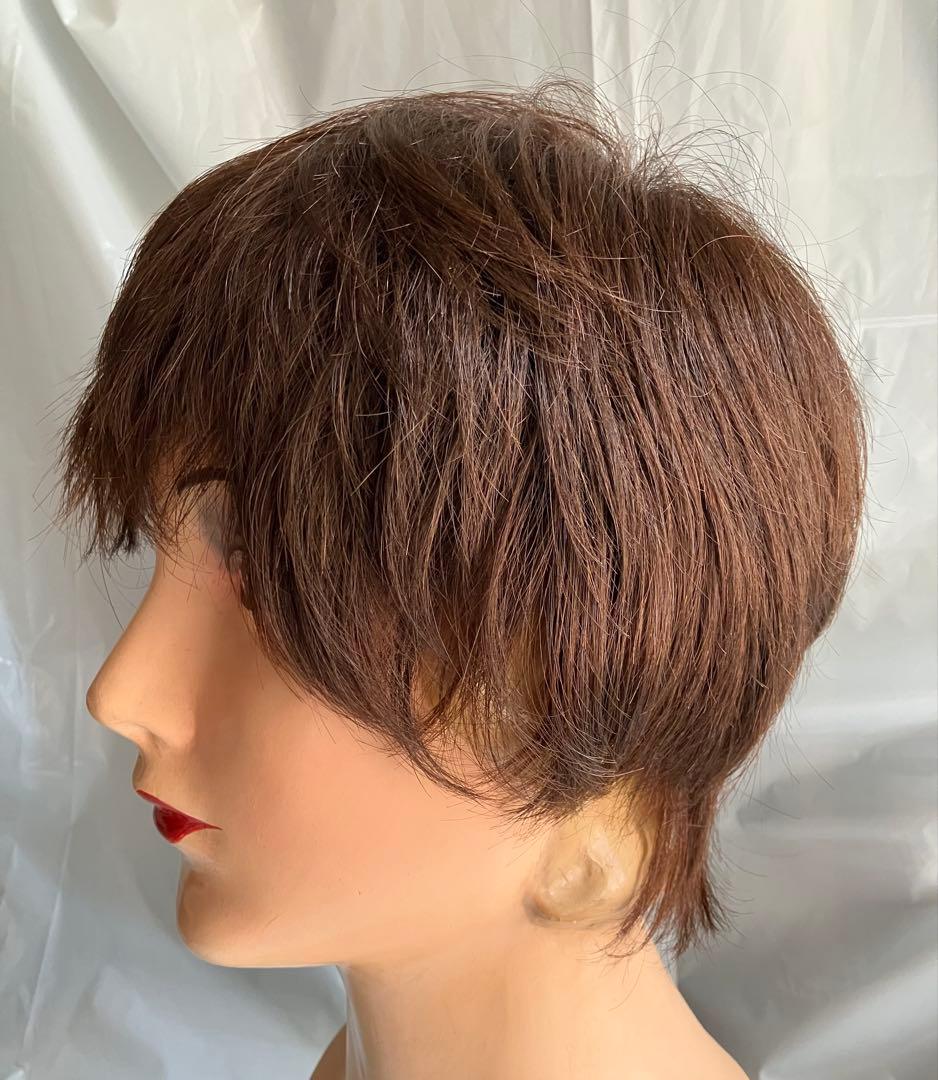 フォンテーヌ ヴァラン 人毛ミックス フルウィッグ ショートボブ VALAN