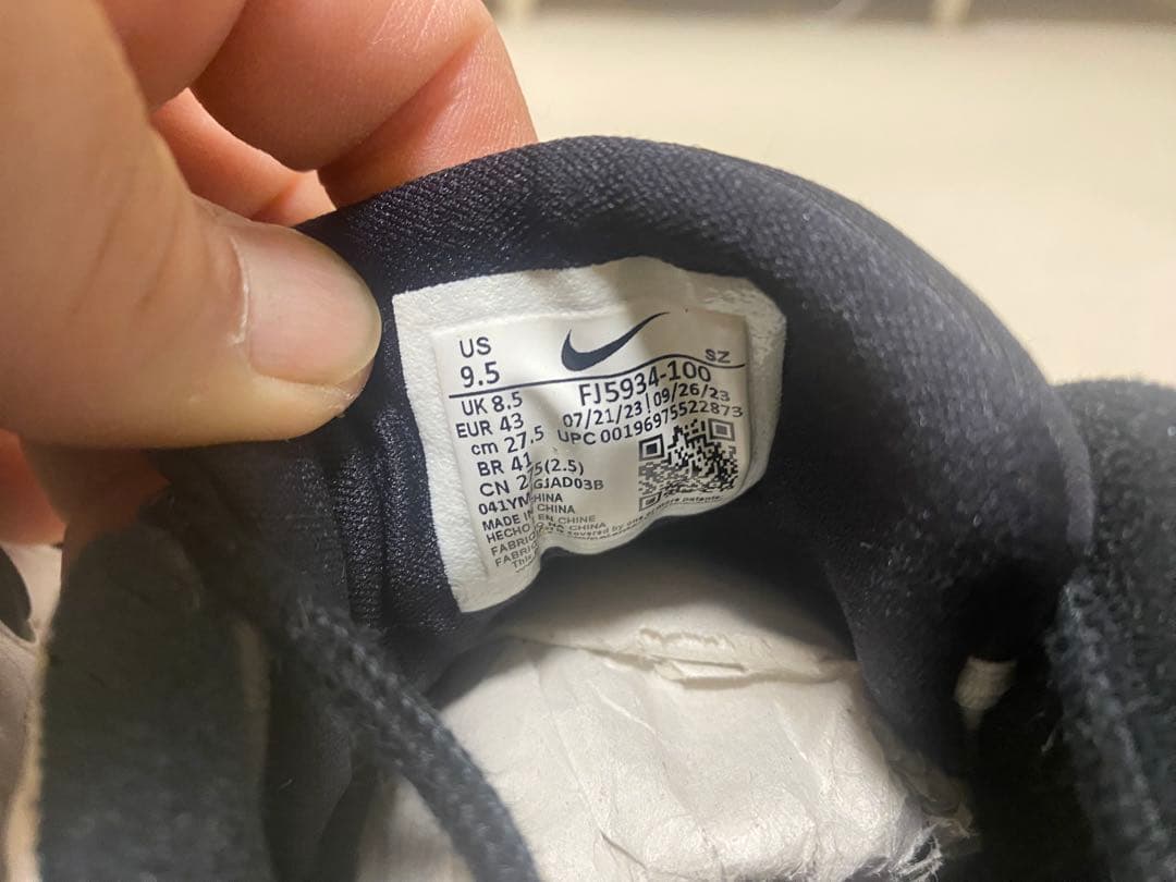 【美品】Air Jordan 9 ゴルフ 27.5cm