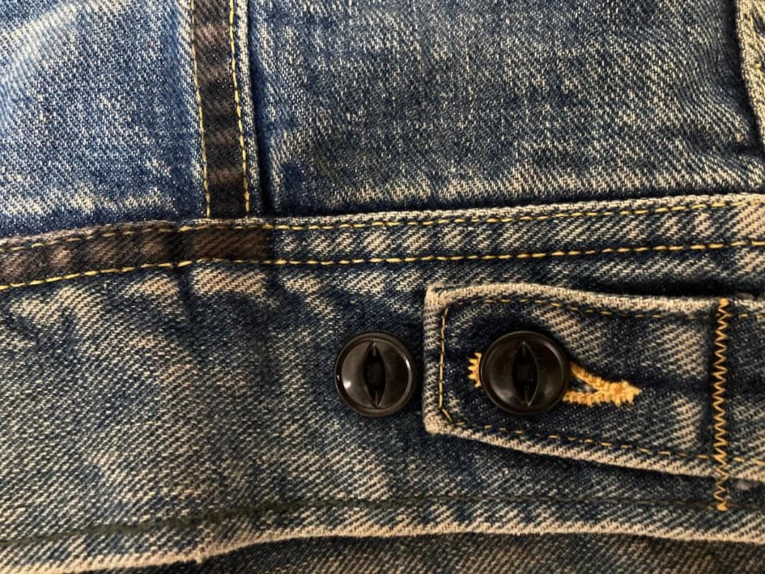 Lee 101LJ ストームライダー カットオフ ハンドペイント