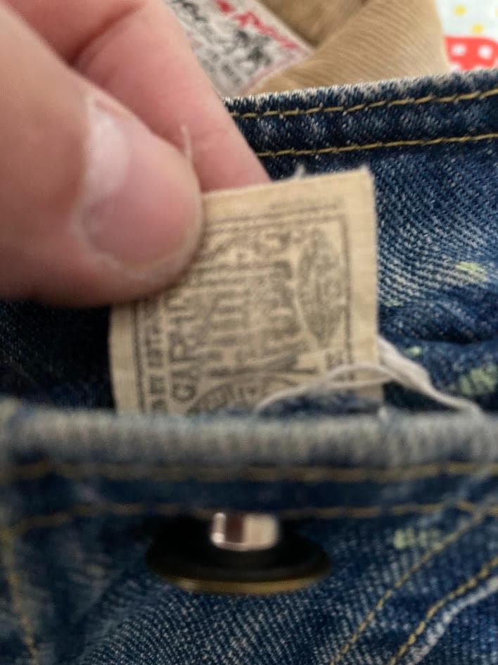 Lee 101LJ ストームライダー カットオフ ハンドペイント