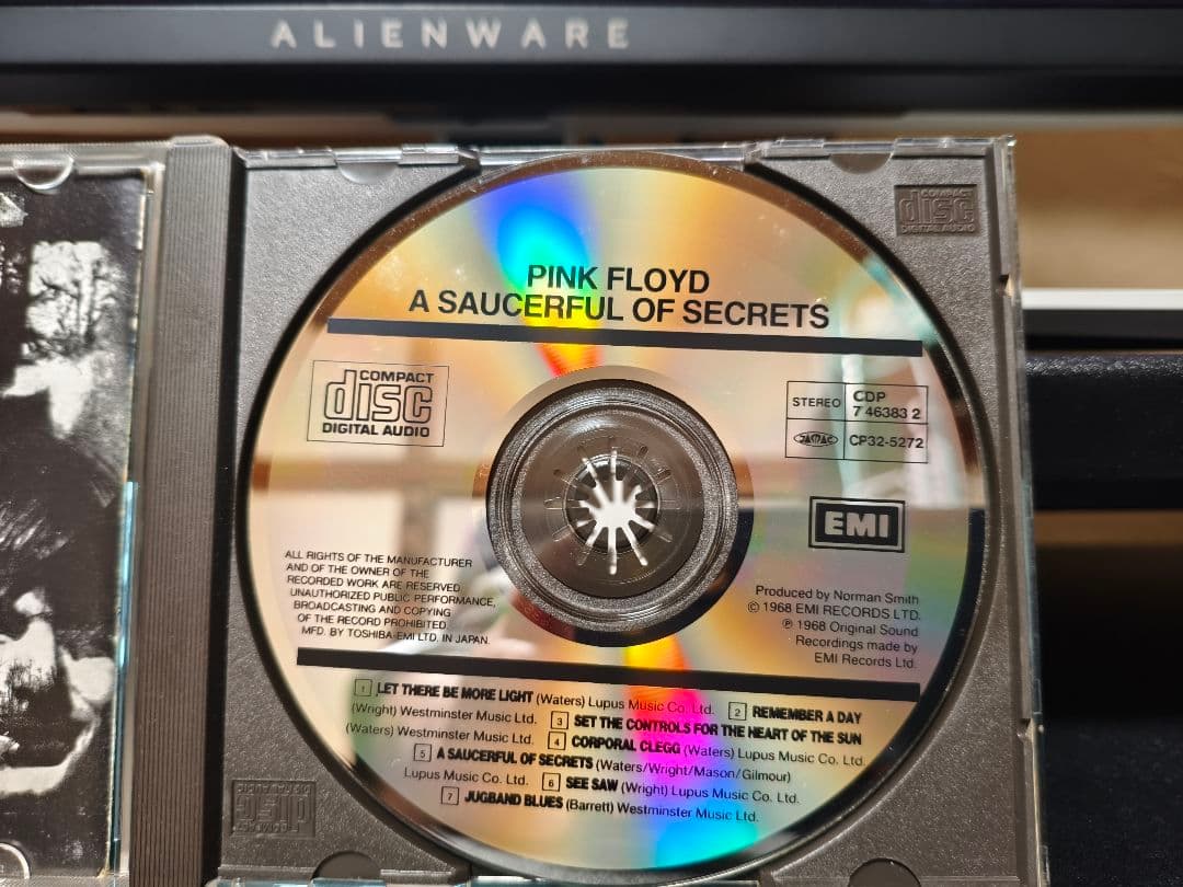 PINK FLOYD 神秘 国内初盤旧規格帯付きCD CP32-5272