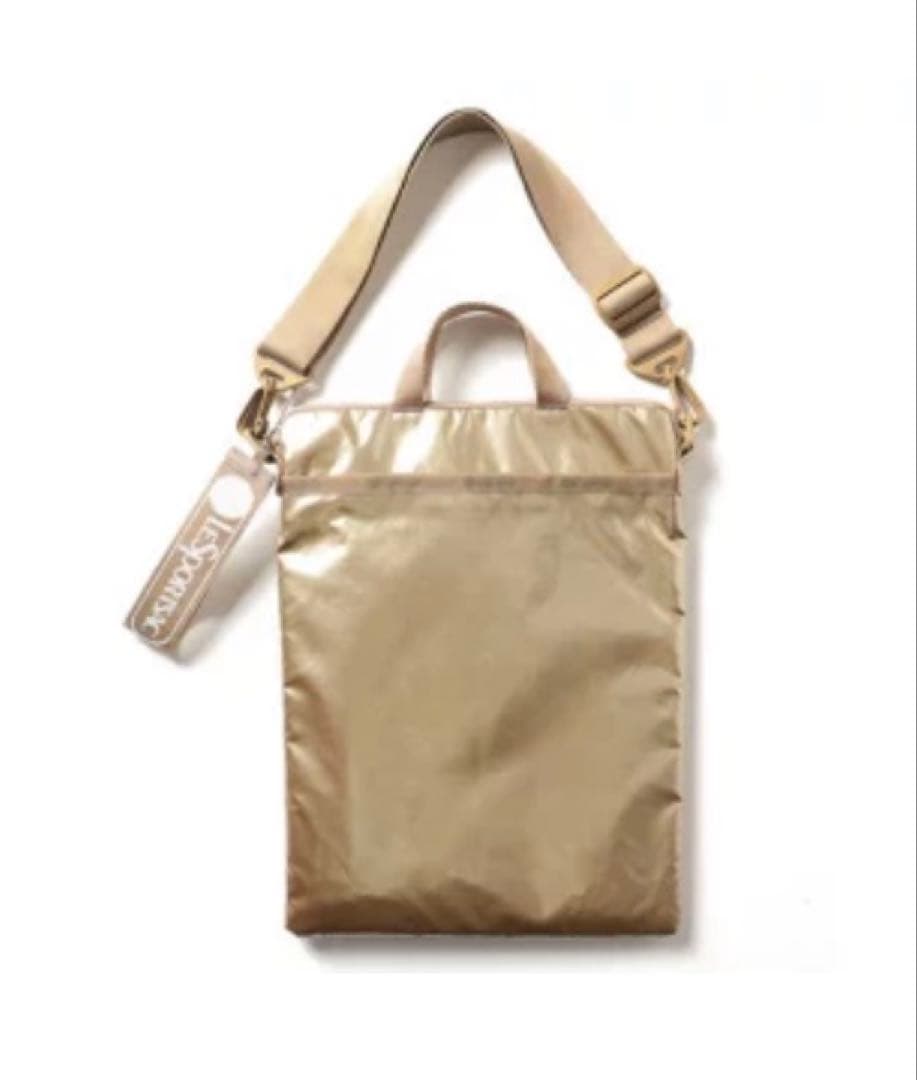 【完売】ひとりっぷコラボ　レスポートサック　PCケース　アラビアゴールド