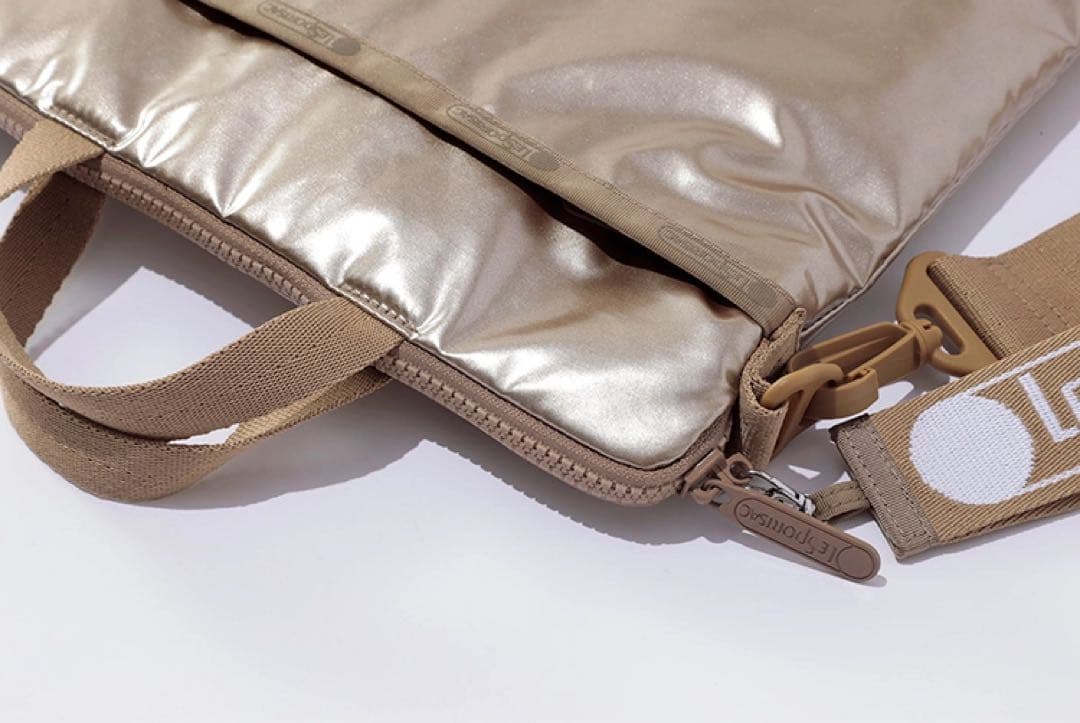 【完売】ひとりっぷコラボ　レスポートサック　PCケース　アラビアゴールド