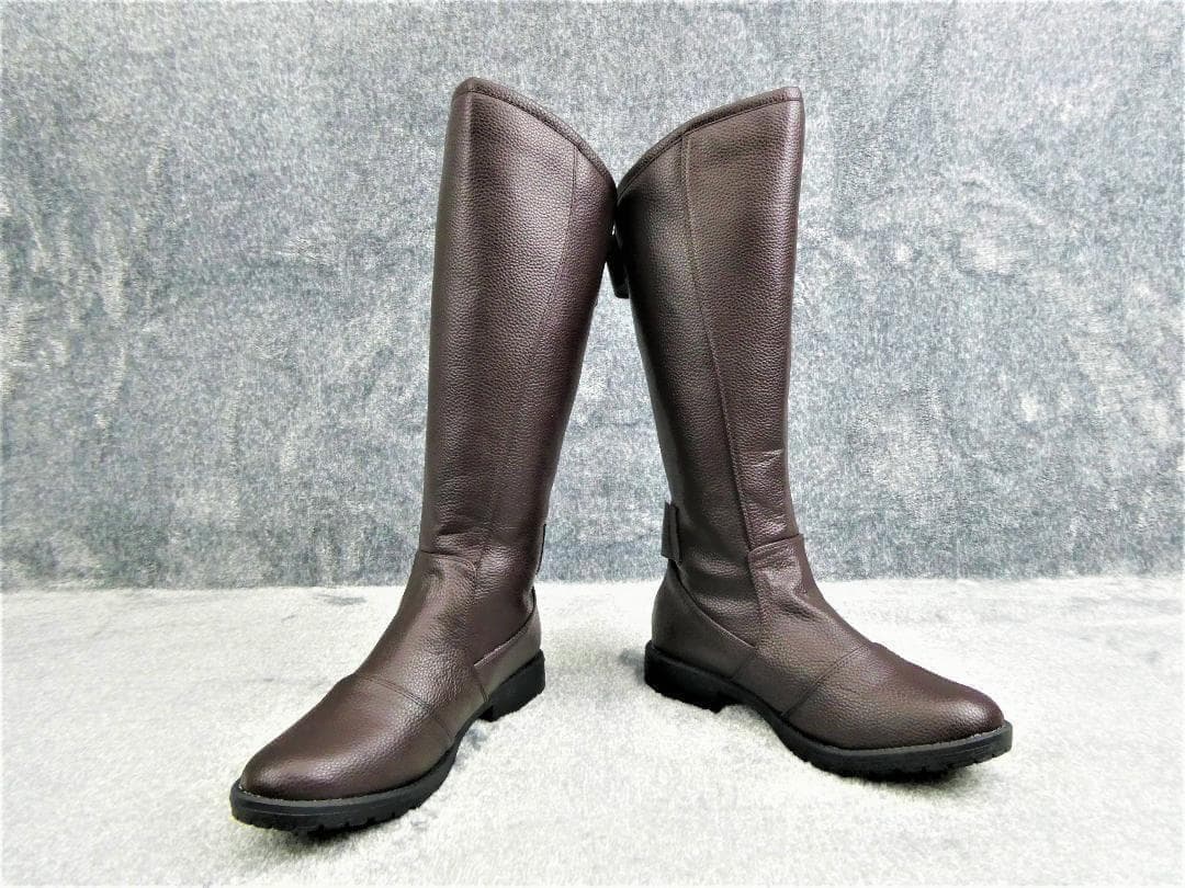 特攻ブーツ 茶 26.5cm/斜めカット ブラウン　未使用　新品