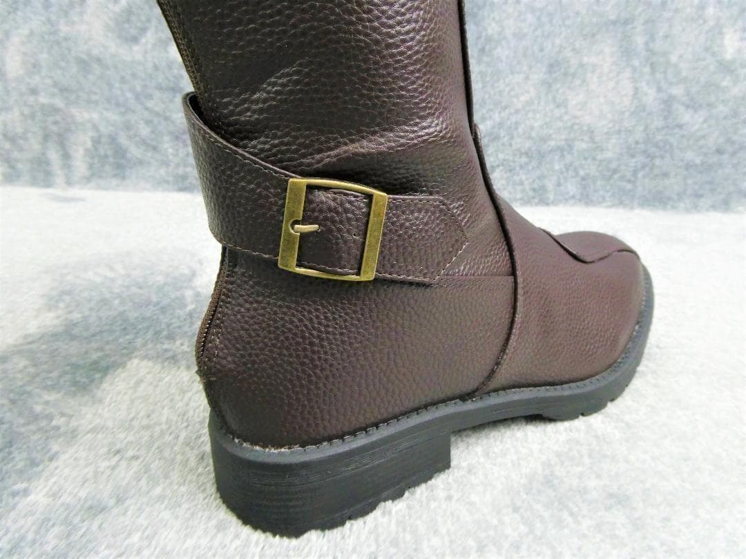 特攻ブーツ 茶 26.5cm/斜めカット ブラウン　未使用　新品