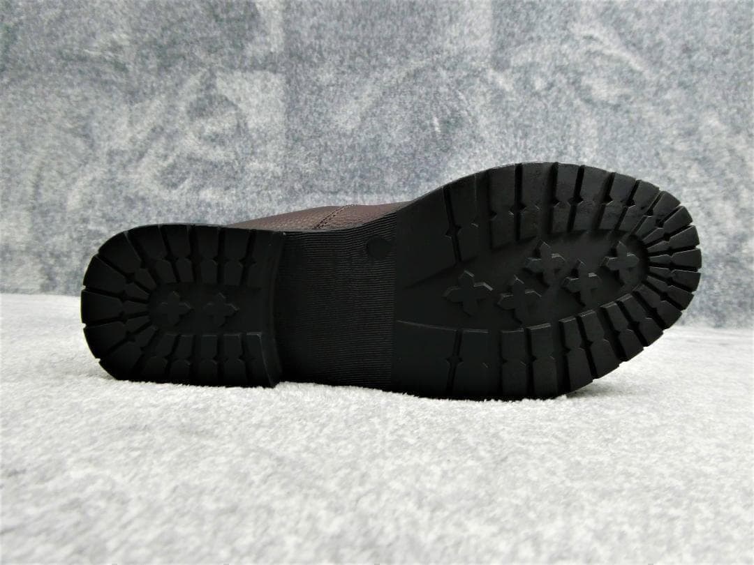 特攻ブーツ 茶 26.5cm/斜めカット ブラウン　未使用　新品