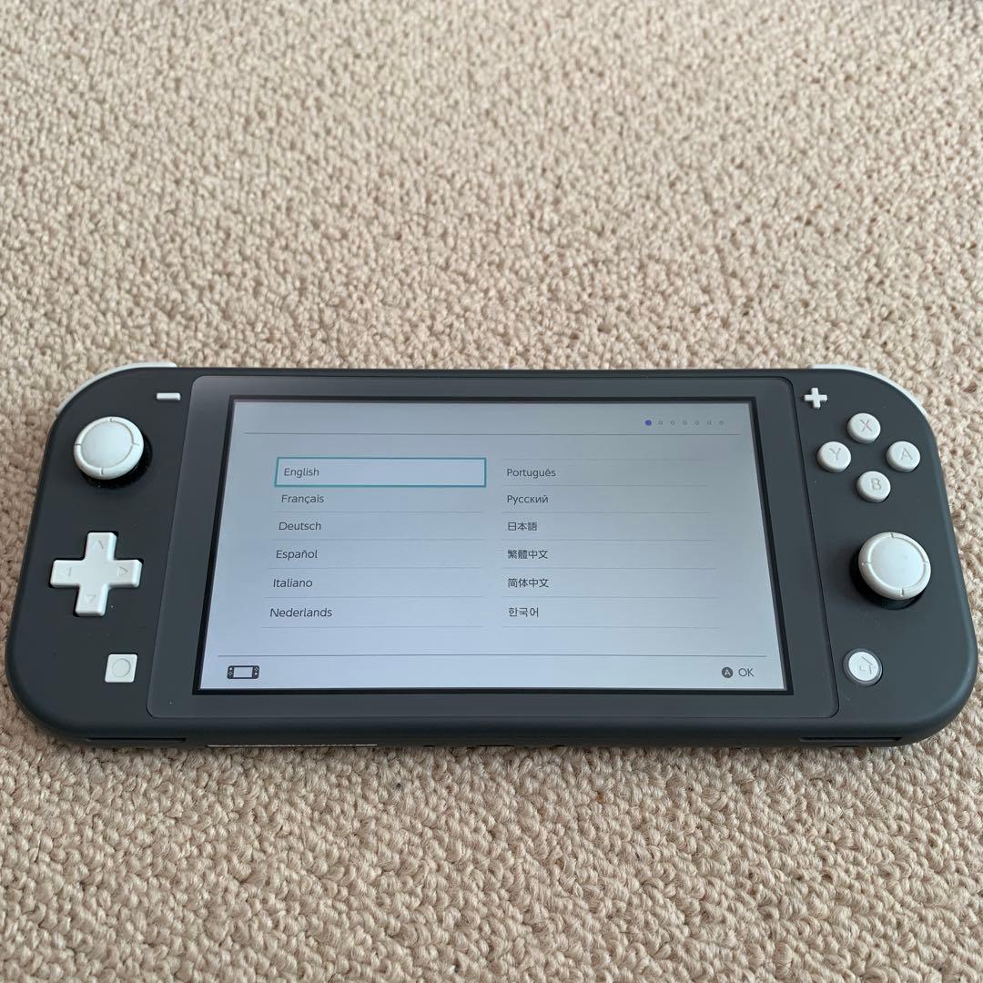 Nintendo Switch lite グレー 本体