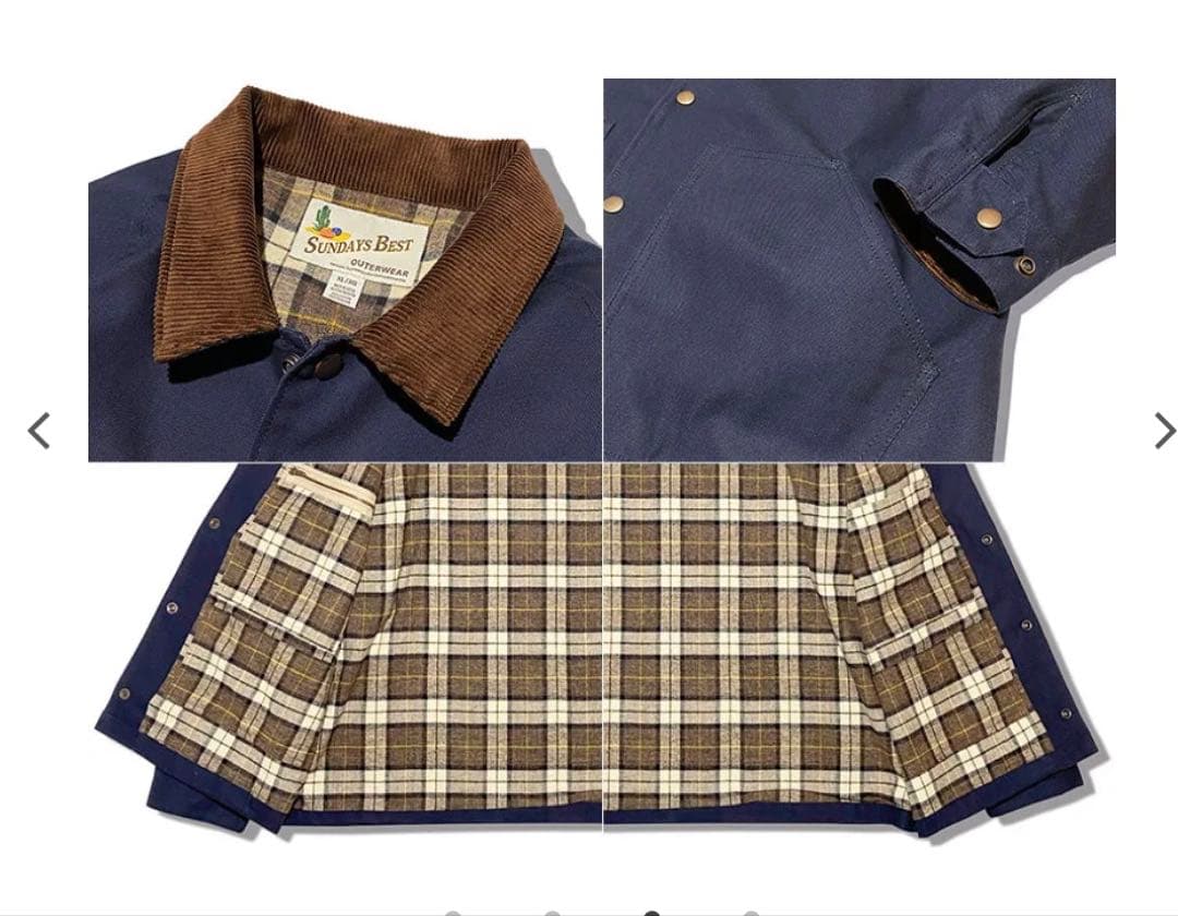 SUNDAYS BEST COACHES JACKET XL コーチジャケット