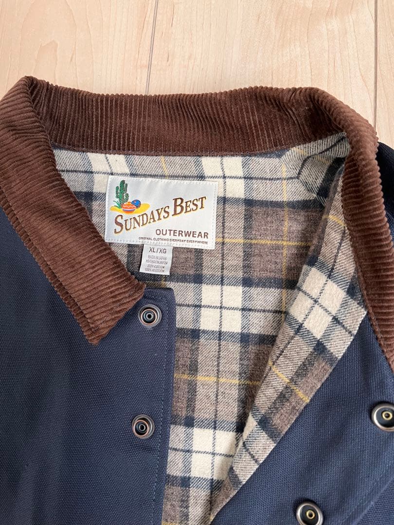 SUNDAYS BEST COACHES JACKET XL コーチジャケット