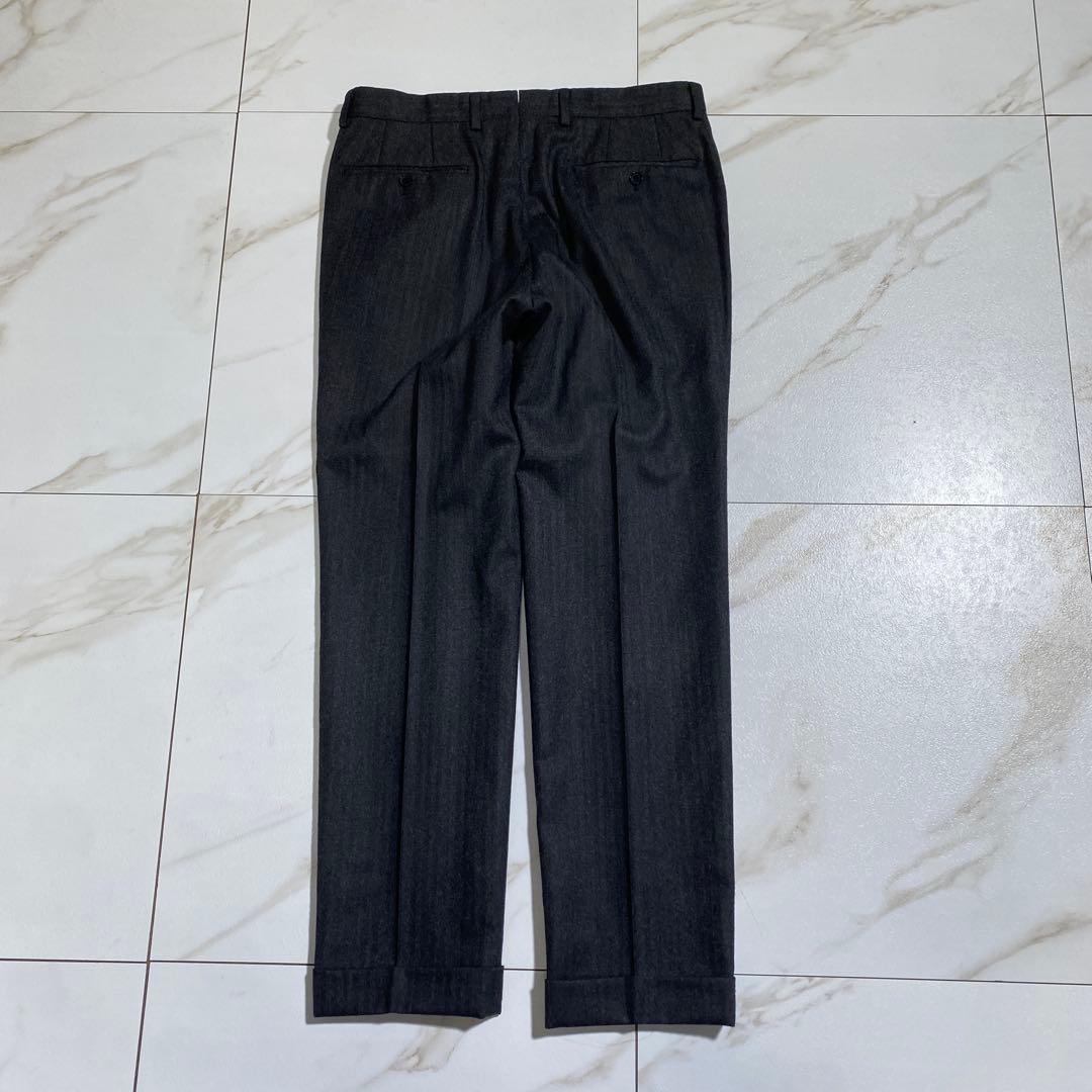 現行⭐︎トゥモローランド NIKKE ライトフランネルビジネススーツ ヘリンボーン