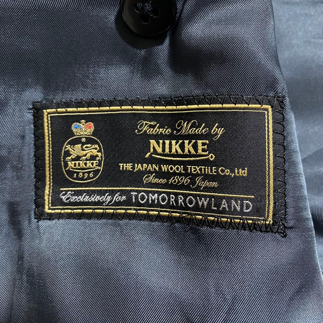 現行⭐︎トゥモローランド NIKKE ライトフランネルビジネススーツ ヘリンボーン