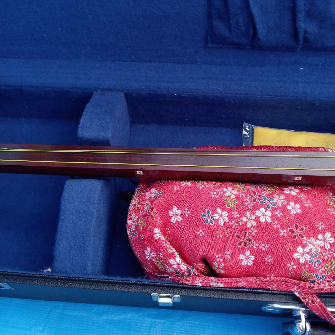 三味線　ケース付　a-3