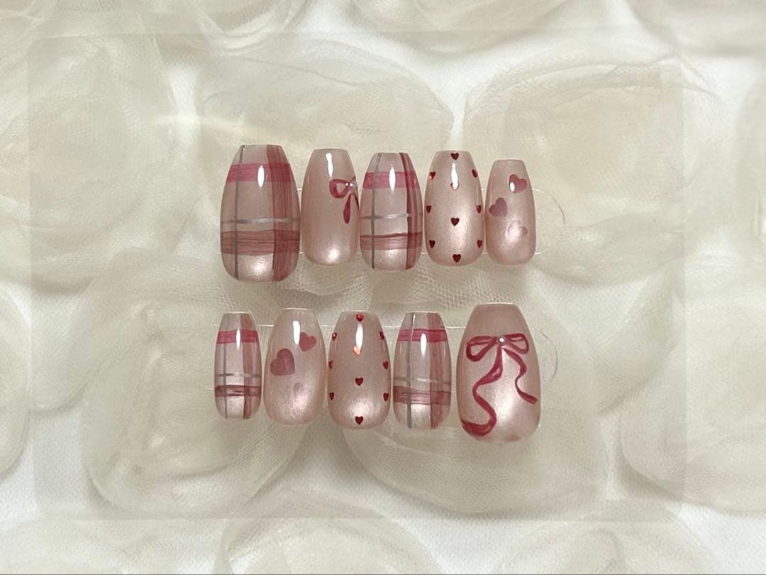 【いこ 】4点おまとめ買いネイルチップ